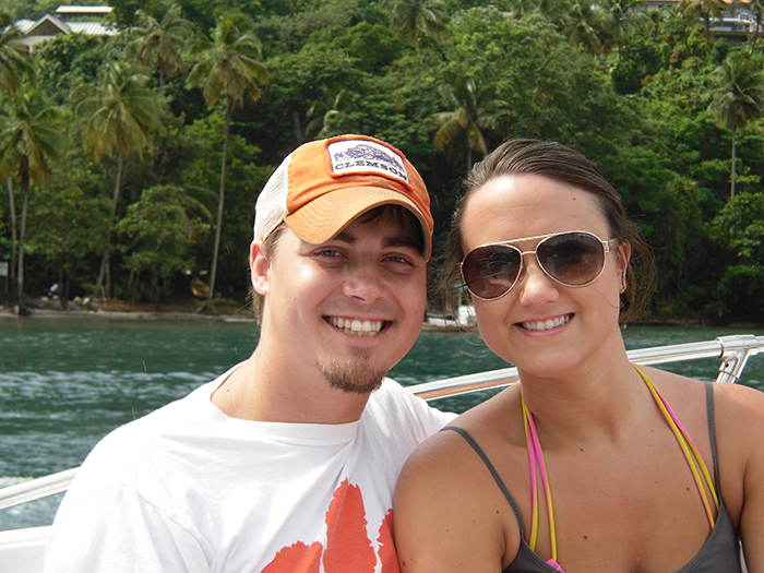 St. Lucia honeymoon