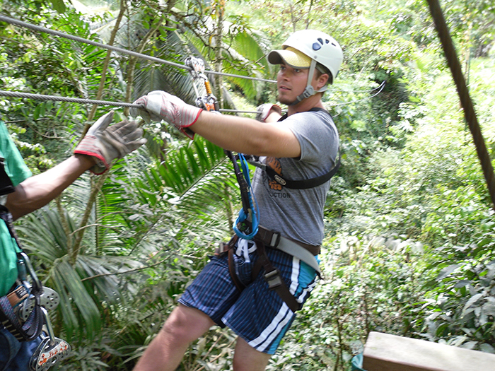 St. Lucia zipline