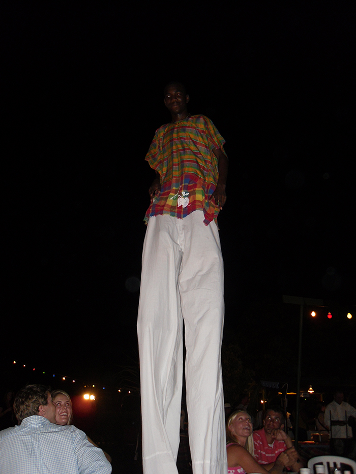 Street party St. Lucia