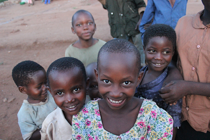 happy children rwanda africa
