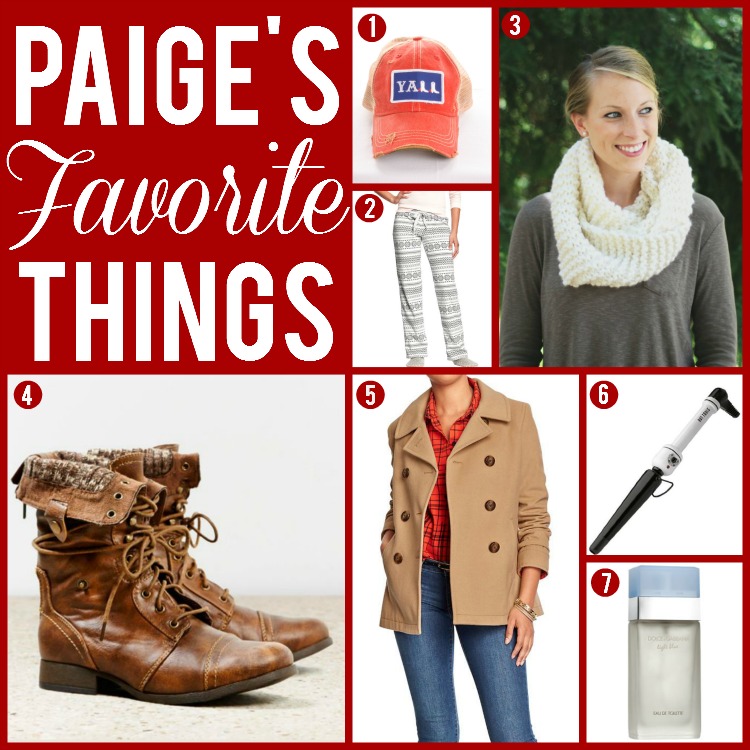 Paige's Favorite Things