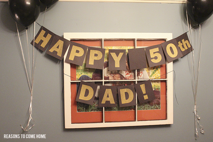 50th Birthday Decoration at Home