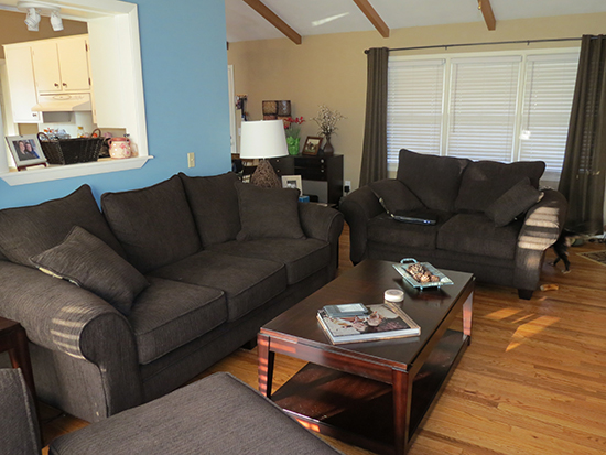 living room after furniture 2