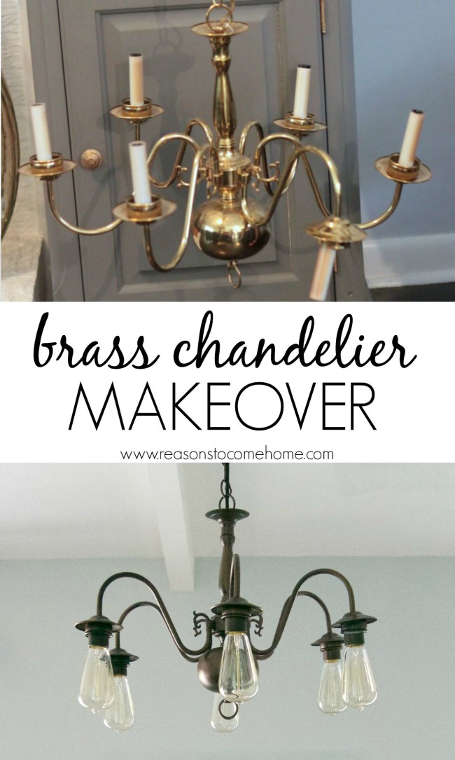 Diy Chandelier Makeover