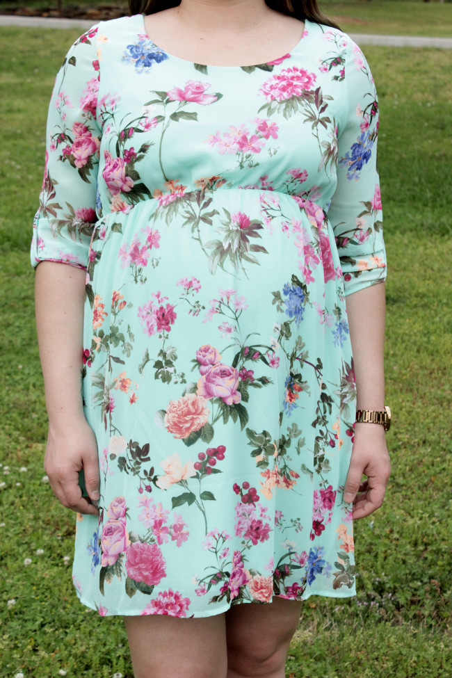 PinkBlush Maternity Dress Review & Giveaway!