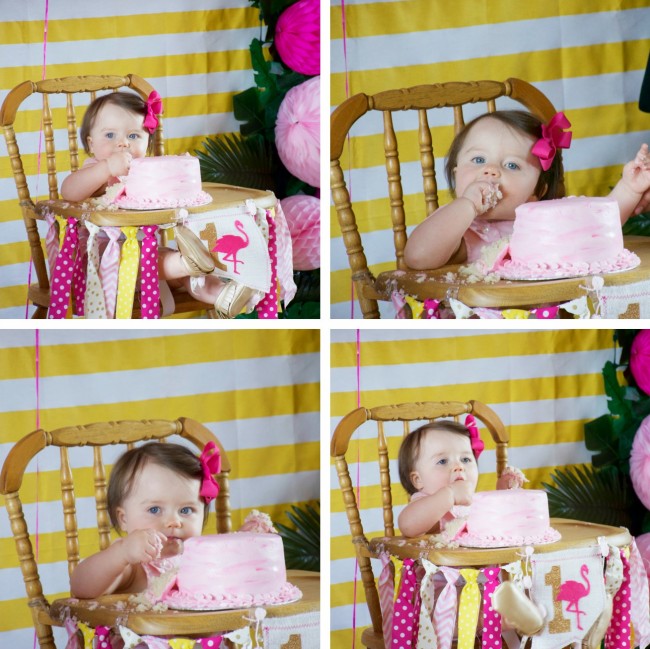 first birthday cake smash