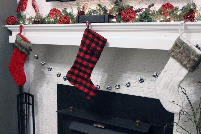 buffalo plaid stockings